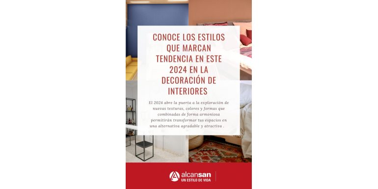 Estilos de decoración que marcan tendencia este 2024